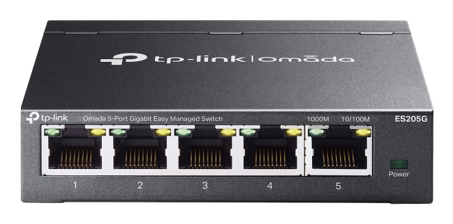 TP-Link Omada ES205G 5-port Gigabit Easy Managed Switch