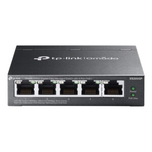 TP-Link Omada 5-Port Gigabit Easy 4-Port PoE+ Managed Switch ES205GP