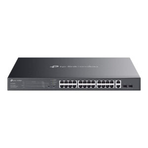 TP-Link Omada 28-Port Gigabit Easy 24-Port PoE+ Managed Switch ES228GMP