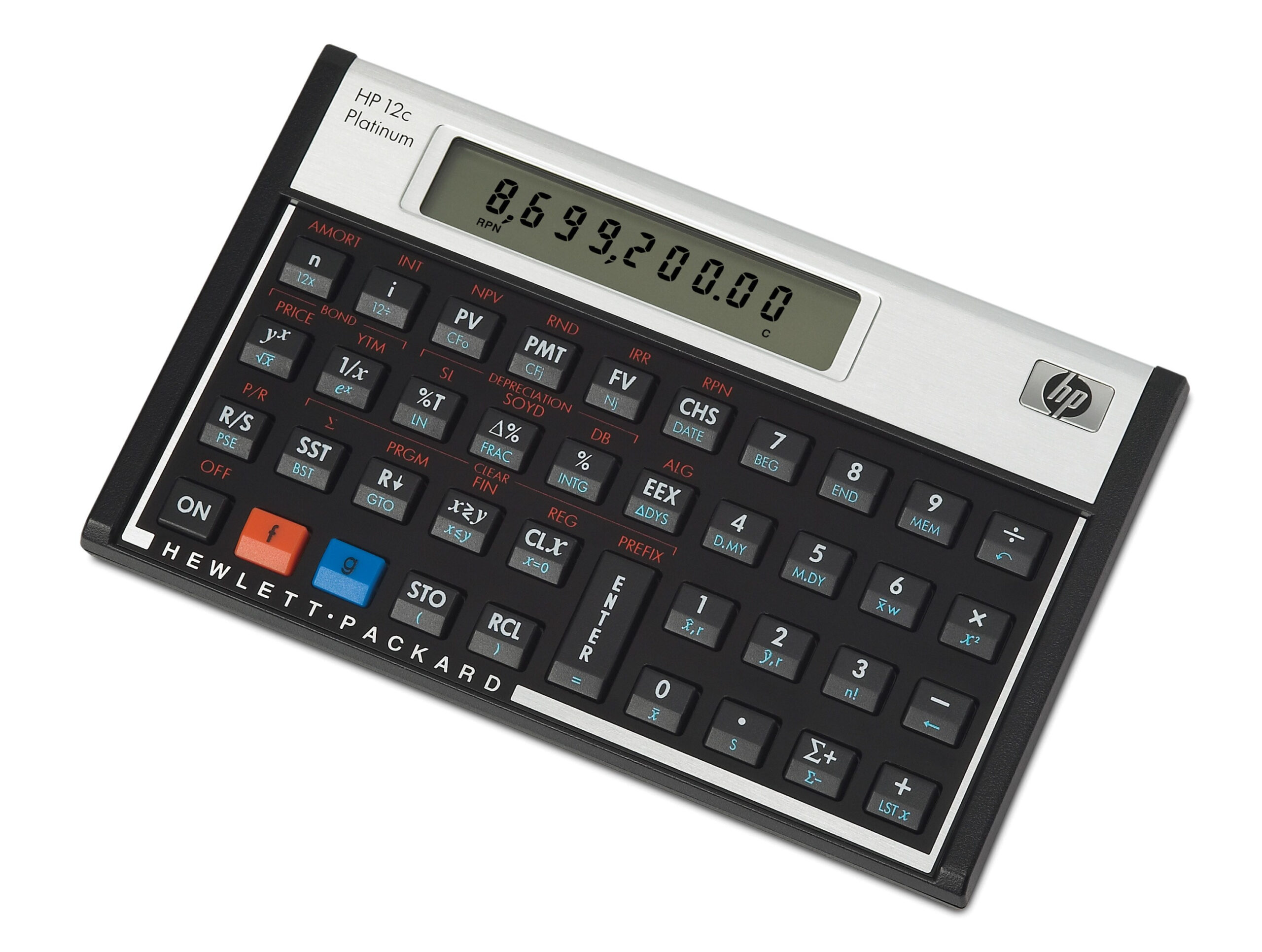 HP 12c Desktop Calculator Black F2231AA - Image 2