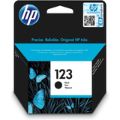 HP 123 Black Printer Ink Cartridge Original F6V17AE Single-pack