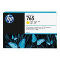 HP 765 DesignJet Yellow Standard Yield Ink Cartridge Original F9J50A Single-pack