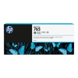 HP 765 DesignJet Dark Grey Standard Yield Ink Cartridge Original F9J54A Single-pack