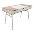 Everfurn Toshir Desk Oak Dark Finish FD-OD-72