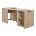 Everfurn Adaptive Desk Brown FD-OD-74-BRWN