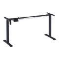 Everfurn Berlin Height-Adjustable Desk Base and Controller Black FD-OD-HA-07