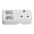 Ellies 3-Way Adaptor White FEA1/2T