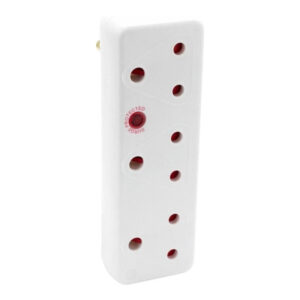 Ellies 3-Way Medium Surge Adaptor White FEA2S