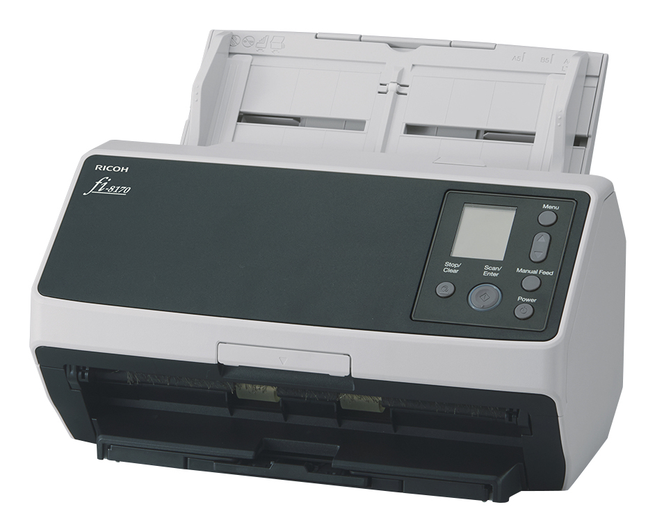 Ricoh fi-8170 A4 70ppm/140ipm Duplex ADF USB3.2 LED Desktop Workgroup Scanner -please purchase clover cable