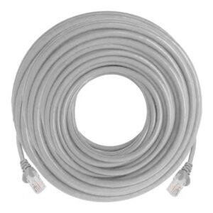 Linkbasic 50m UTP Cat5e Flylead Cable – Grey FLY-50