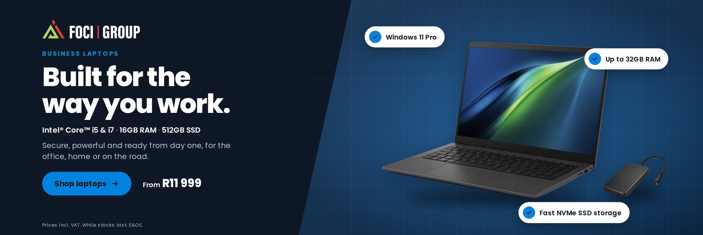 Business laptops