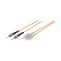Premium Line Patch Lead Duplex OM2 SC/ST FIBRE Cable 3m FPD50-SCST-03