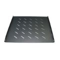 Acconet Fixed Shelf For 1000mm Deep 18, 27, 42U Racks, 700mm Deep, 1U, Black