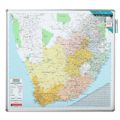 Parrot Map Board South Africa 1230x1230mm Magnetic White GB2052