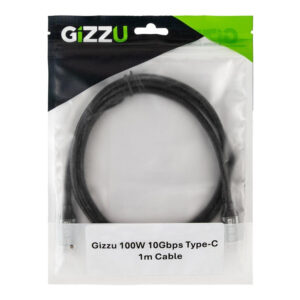 Gizzu 1m 100W 10Gbps Type-C Charging Cable GCPCC10010G-01