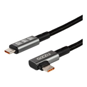 Gizzu 1m 100W 10Gbps Angled USB-C Cable GCPCC10010G90-01