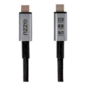 Gizzu 2m 240W 20Gbps Type-C Charging Cable GCPCC24020G-02