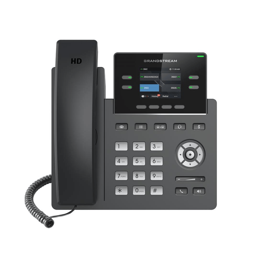 Grandstream 2-line IP Phone Black GRP2612