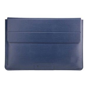 MagEasy EasyStand 16-inch Leather Notebook Sleeve Stand – Midnight Blue GS-105-103-201-63