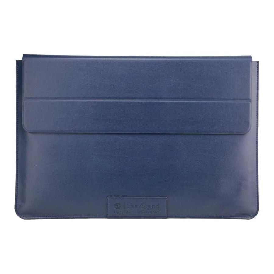 MagEasy EasyStand 16-inch Leather Notebook Sleeve Stand – Midnight Blue GS-105-103-201-63