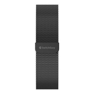 SwitchEasy 40mm Mesh Stainless Steel Apple Watch Loop Black GS-107-185-266-11