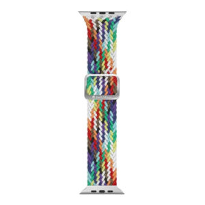 SwitchEasy 40mm Candy Braided Nylon Apple Watch Loop Rainbow GS-107-185-271-163