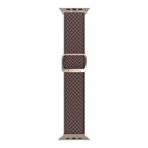 SwitchEasy 44mm Wave Elastic Nylon Apple Watch Loop Bronze GS-107-214-272-202