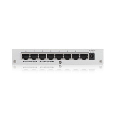 Zyxel GS-108BV3-EU0101F V3 8-port GbE Unmanaged L2+ Network Switch - Image 3