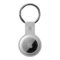 SwitchEasy Skin Silicone AirTag Keyring White GS-117-187-193-12