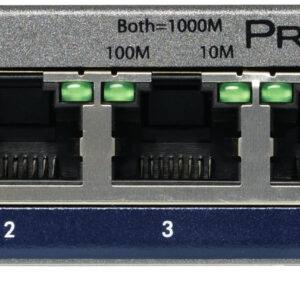 Netgear GS105E-200PES Managed Switch L2/L3 Gigabit Ethernet Grey