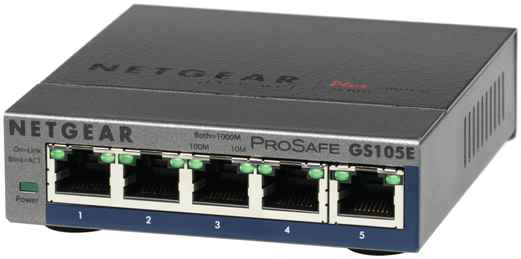 Netgear GS105E-200PES Managed Switch L2/L3 Gigabit Ethernet Grey - Image 2