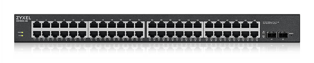 Zyxel GS190048HPV2-EU0101F V2 48-port GbE Managed L2 PoE Smart Network Switch