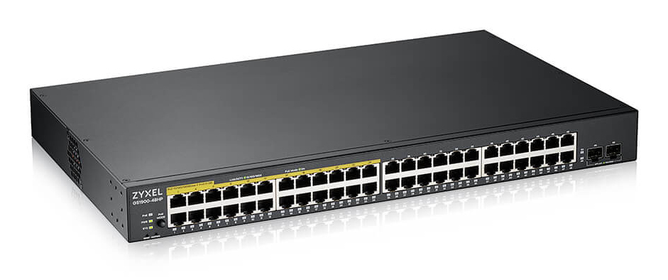 Zyxel GS190048HPV2-EU0101F V2 48-port GbE Managed L2 PoE Smart Network Switch - Image 2