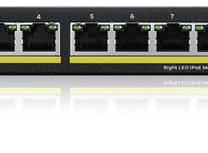 Zyxel GS1915-8EP L2 Gigabit Ethernet 10/100/1000 PoE Managed Switch GS1915-8EP-EU0101F