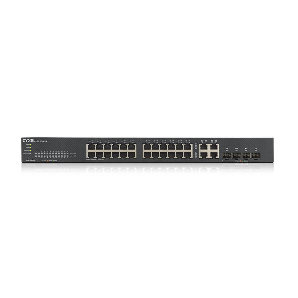 Zyxel GS1920-24V2 Gigabit Ethernet (10/100/1000) Managed Switch GS1920-24V2-EU0101F - Image 2