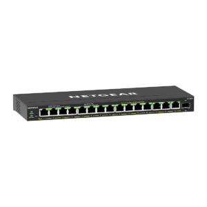 Netgear 16-Port PoE+ Gigabit Ethernet Plus Switch with 1-port SFP GS316EP-100PES