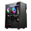 Huntkey GS450C Mid-Tower ATX PC Case - Black