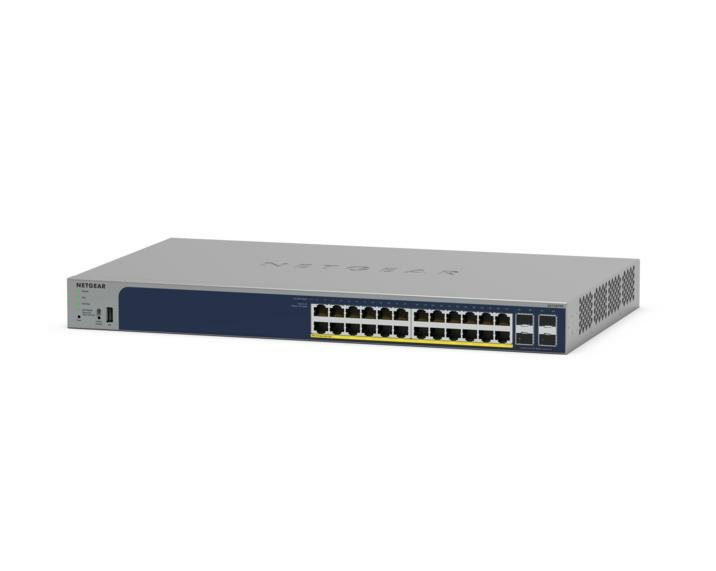 Netgear GS728TPP 28-port Gigabit Ethernet Smart Switch with 4 SFP Ports 384W GS728TPP-300EUS