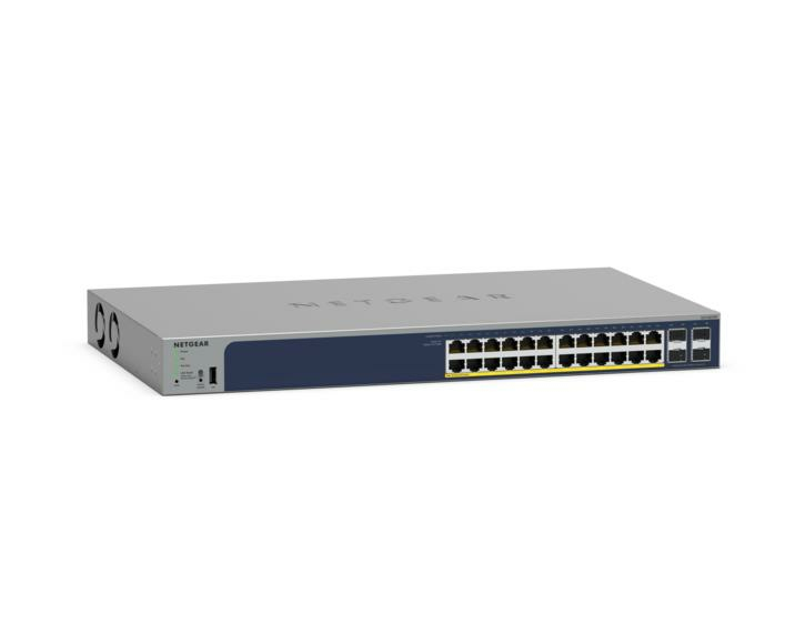 Netgear GS728TPP 28-port Gigabit Ethernet Smart Switch with 4 SFP Ports 384W GS728TPP-300EUS - Image 3