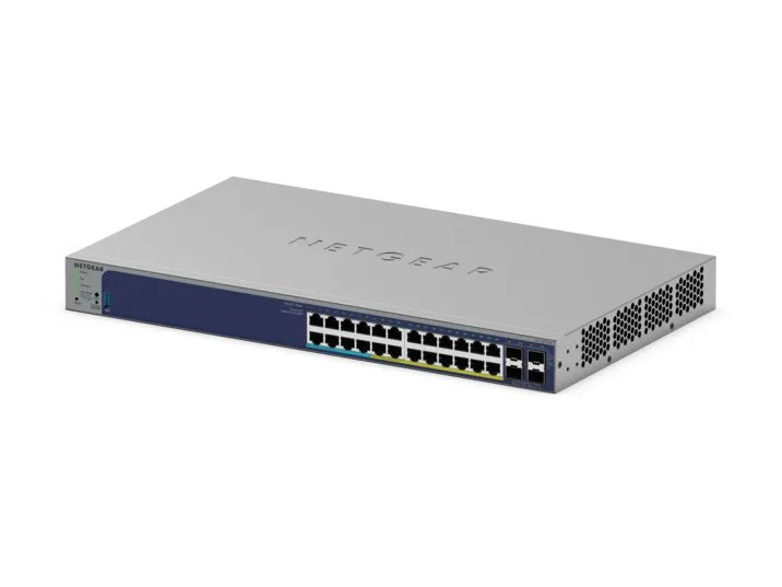 Netgear GS728TXUP 24-port Gigabit PoE+ and PoE++ Smart Switch and 4 SFP+ Ports GS728TXUP-300EUS - Image 3