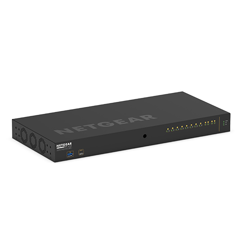Netgear M4250-10G2F Managed Switch L2/L3 Gigabit Ethernet PoE 1U Black GSM4212P-100EUS - Image 4
