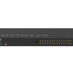 Netgear M4250-26G4F-PoE+ 24-port Gigabit PoE+ Ethernet Managed Switch with 2x Gigabit Ethernet and 4x SFP ports