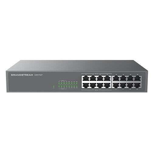Grandstream 16-port Unmanaged Gigabit PoE Switch GWN7702P