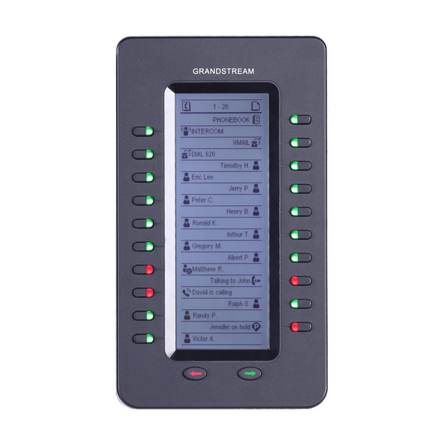 Grandstream Extension Module Keypad Backlit LCD GXP2200EXT