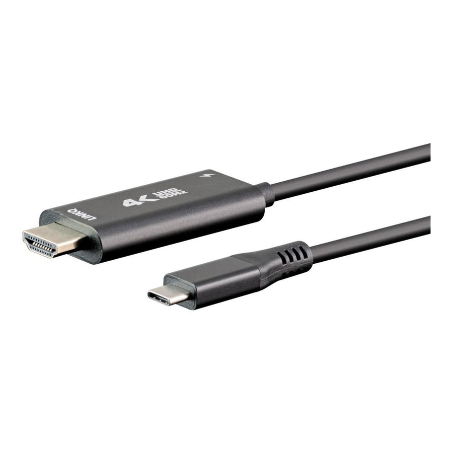 LinkQnet 4K 100W Type-C to HDMI Cable 1.8m HD+PD