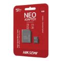 Hiksemi Neo 8GB MicroSDHC Memory Card with Adapter HS-TF-C1-8G-Adapter