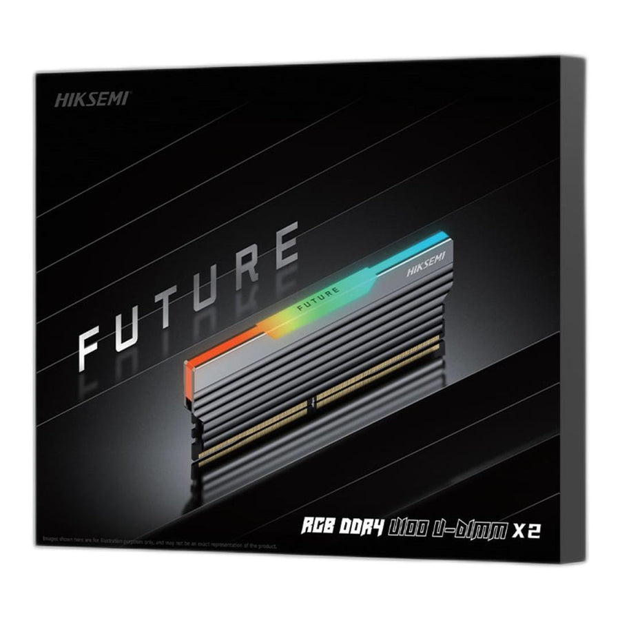 Hiksemi Future RGB 32GB DDR4 3600MHz 2 x 16GB UDIMM Memory Module Kit HSC432U36C5-16G-2