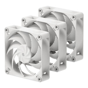 HAVN H12 120mm PWM Performance Case Fan White 3-pack HVN-FS-H1230-01(3-pack)