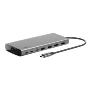 Belkin Universal USB-C 8-in-1 Dual Display Core Hub INC015btSGY-CZ