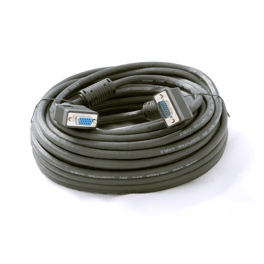 Parrot Cable – 15 Pin Male To Female VGA (20M)